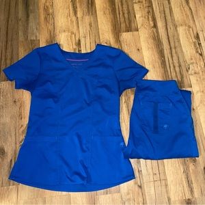 Healing Hands Purple Label scrub set